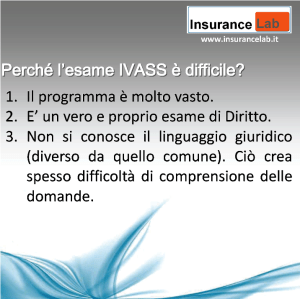 Perchè l'esame IVASS è difficile?