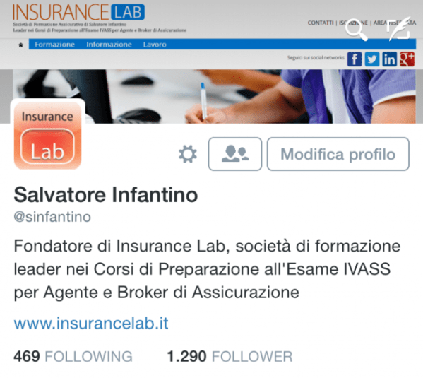 Visualizza il profilo twitter di Salvatore Infantino