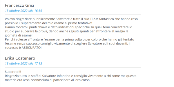 Ringraziamenti corso sul sito10