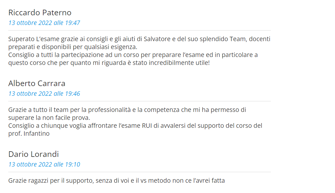 Ringraziamenti corso sul sito6