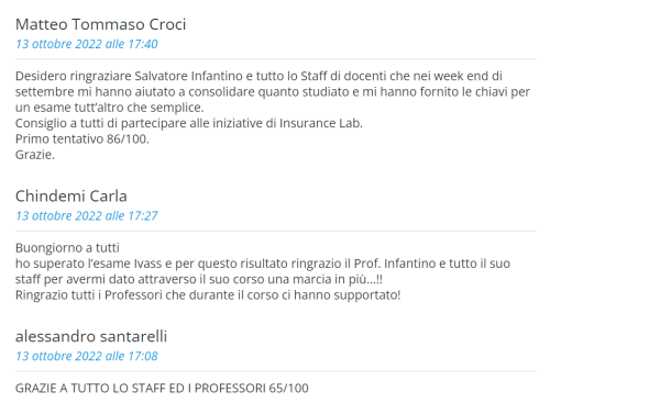 Ringraziamenti corso sul sito9