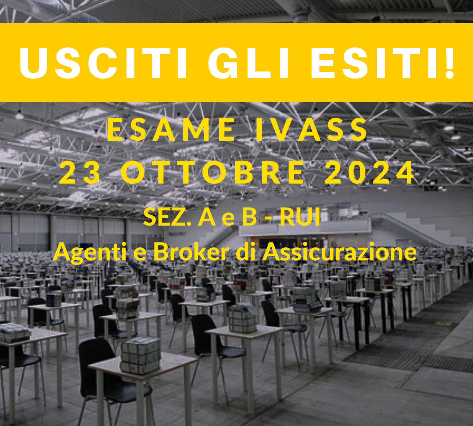 Usciti gli esiti Esame IVASS 2024